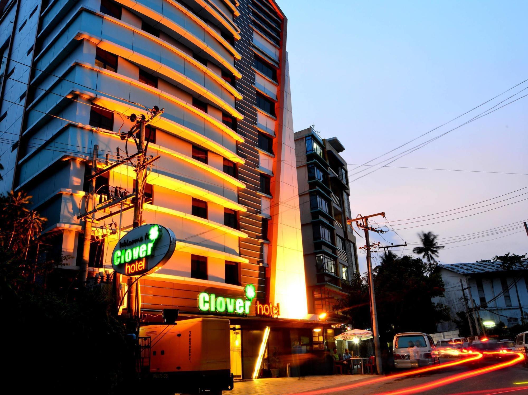 Clover Hotel Rangún Exteriér fotografie